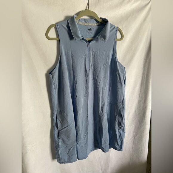 Puma Golf Women's Cruise Golf Dress Size XXL baby Blue - Picture 3 of 8